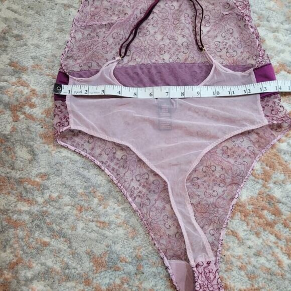 Victoria's Secret Sheer Bodysuit - Size Large - Picture 6 of 8